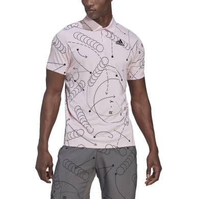 adidas Tennis Polo Club Graphic pink Men